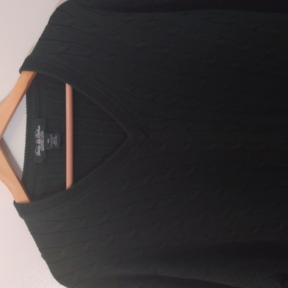 Brooks Brothers Country Club XXL Dark Green Cable Knit Sweater - Picture 1 of 11